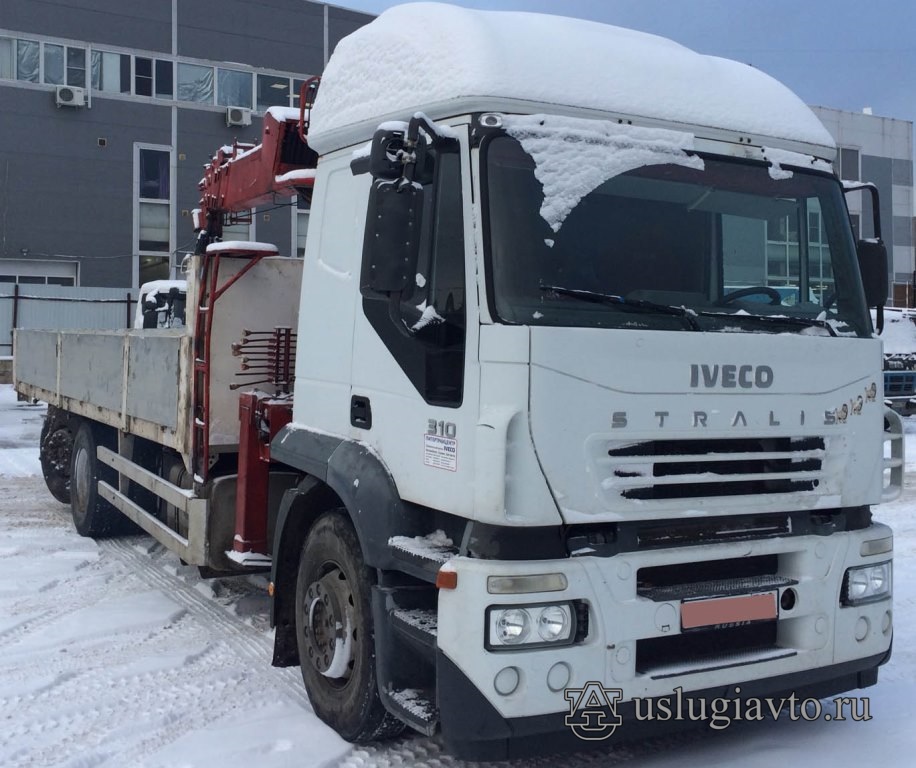 IVECO 26 тонн установка КМУ