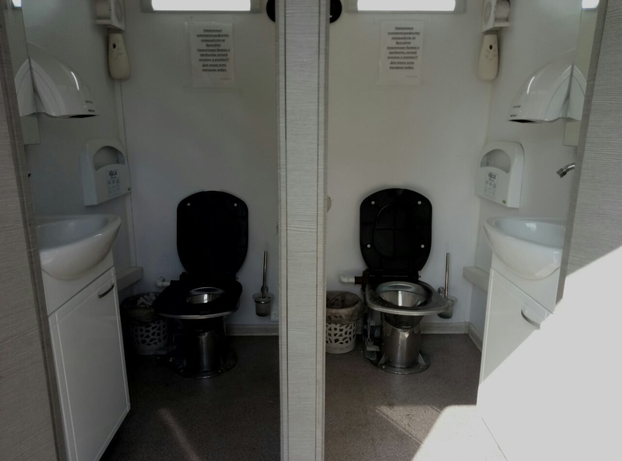 Мерседес Специальный - мобильный туалет