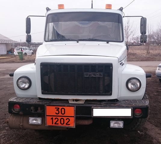 Цистерна для перевозки опасных грузов на шасси ГАЗ-3309