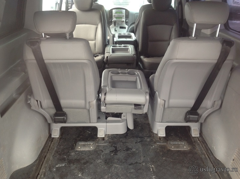 Hyundai Starex - Пассажирский салон после переоборудования