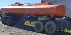 Полуприцеп-цистерна  для перевозки опасных грузов категории FL AT